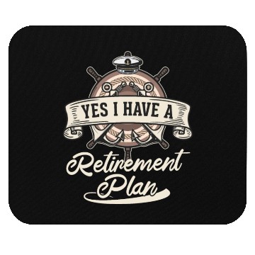 Discover Sailing Retirement Plan Retired Sailor Sailboat Mouse Pads