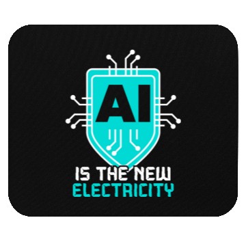 Discover AI Is The New Electricity Artificial Intelligence Mouse Pads