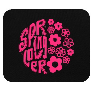Discover Spring lover. Hello spring Mouse Pads