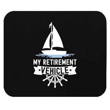 Discover Retirement Vehicle Sailor Sailboat Mouse Pads