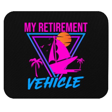 Discover Retirement Vehicle Sailor Sailboat Mouse Pads