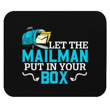 Discover Postal Worker Mailman Delivery Mail Escort Mouse Pads