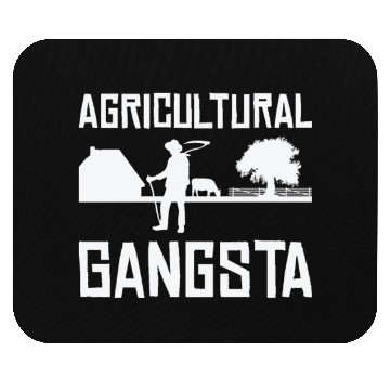 Discover Agriculture Gangsta Gardening Farmer Planting Mouse Pads