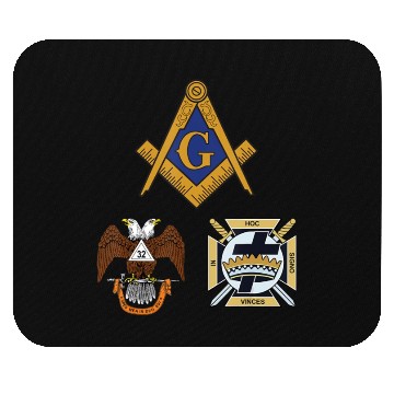 Discover Mason Scottish Rite Knights Templar Mouse Pads