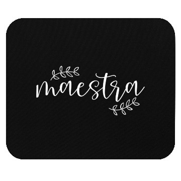 Discover Cute Maestra Spanish Teacher Mouse Pads