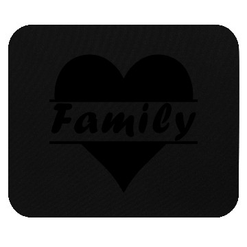 Discover Love Family Mouse Pads