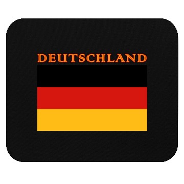 Discover Deutschland Flag Germany Souvenir Mouse Pads