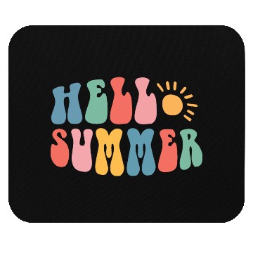 Discover Hello Summer SVG Mouse Pads