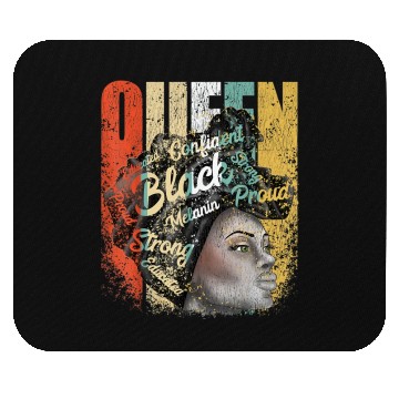 Discover African American Educated Strong Black Mouse Pads