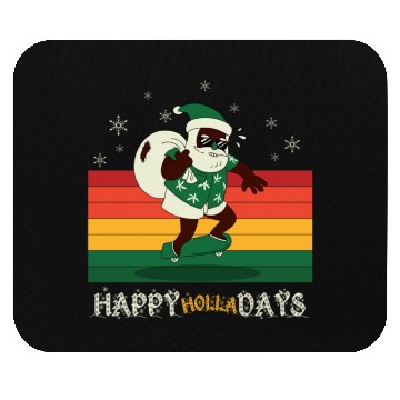 Discover African American Santa Claus Mouse Pads
