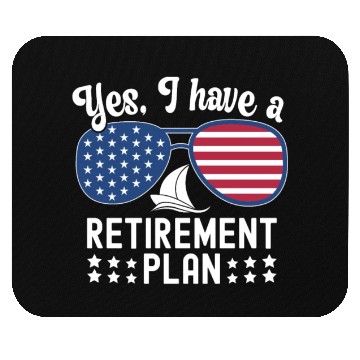 Discover Sailing Retirement Plan Retired Sailor Sailboat Mouse Pads