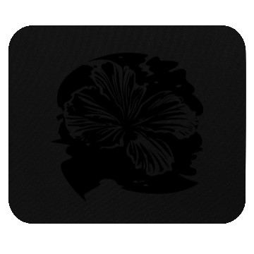 Discover hawaii hibiscus vector Mouse Pads