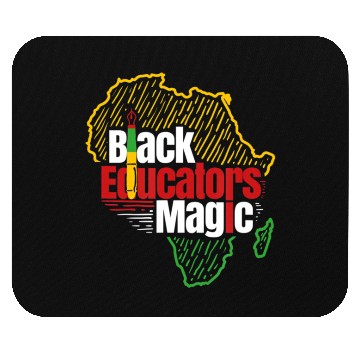 Discover Black Educators Magic Gift For A Teacher Mouse Pads