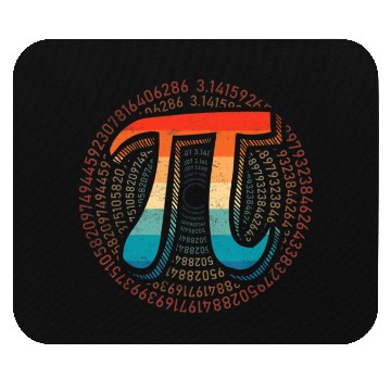 Discover Vintage Pi Day Funny Pi Mathematic Math Mouse Pads