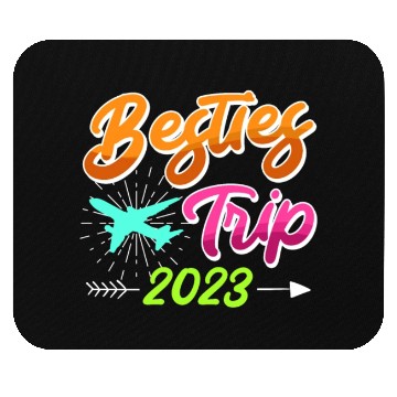 Discover Besties Trip 2023 Vacation Friends Spring Break Mouse Pads