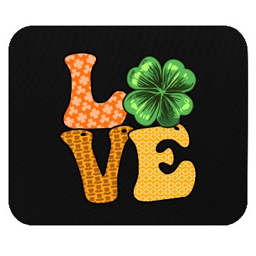 Discover Irish love St. Patrick's Day Mouse Pads