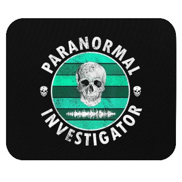 Discover Ghost Hunting Paranormal Investigator Mouse Pads
