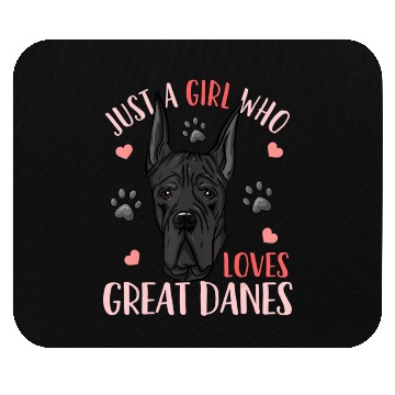 Discover Great Dane Mouse Pads