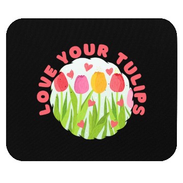 Discover Tulip Gardening Tulips Mouse Pads