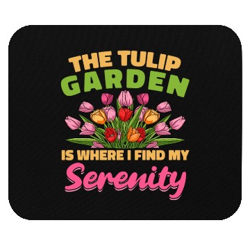 Discover Tulip Gardening Tulips Mouse Pads