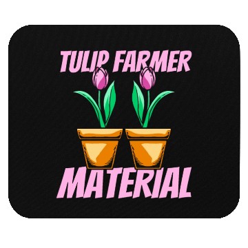 Discover Tulip Gardening Farmer Tulips Mouse Pads