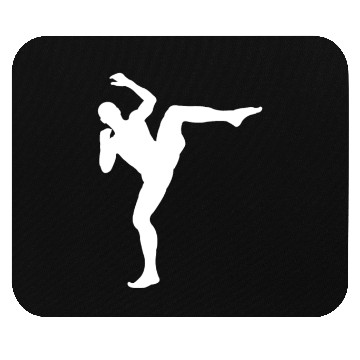 Discover mma silhouette Mouse Pads