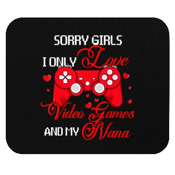 Discover Sorry Funny I Love Video Games And My Nana Valenti Mouse Pads