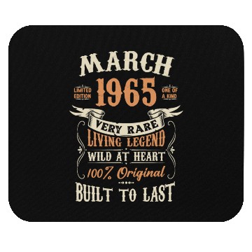 Discover March 1965 Birthday Surprise Mouse Pads