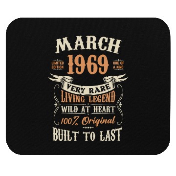 Discover March 1969 Birthday Surprise Mouse Pads