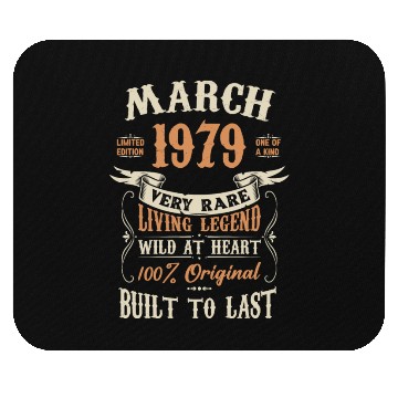 Discover March 1979 Birthday Surprise Mouse Pads