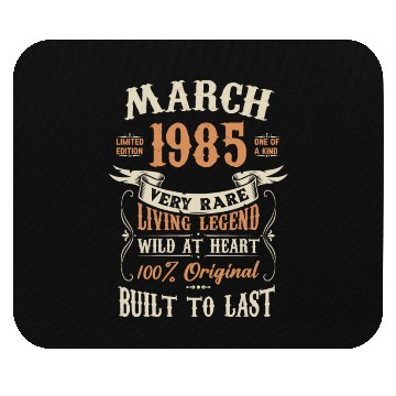 Discover March 1985 Birthday Surprise Mouse Pads