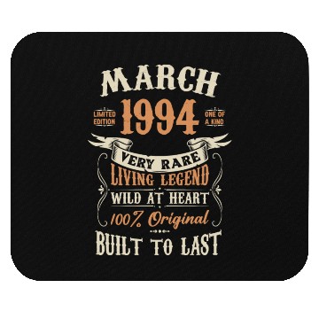 Discover March 1994 Birthday Surprise Mouse Pads