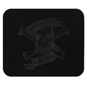 Discover Michigan Lake St Clair Pirate Skull Bones Boating Mouse Pads