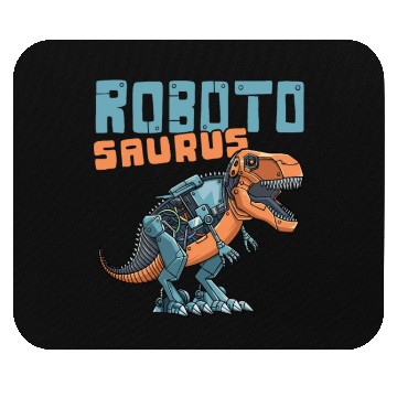 Discover Robot Dinosaur T-Rex for a Robotic Engineer Mouse Pads