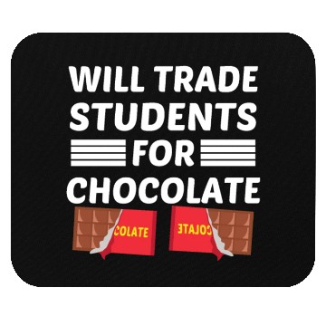 Discover will trade students for chocolate. Mouse Pads