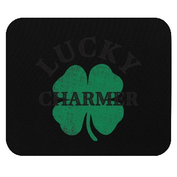 Discover Lucky Charmer Funny St Patricks Day Mouse Pads