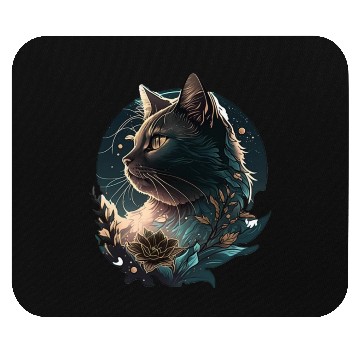Discover Blue Mega Cat Mouse Pads