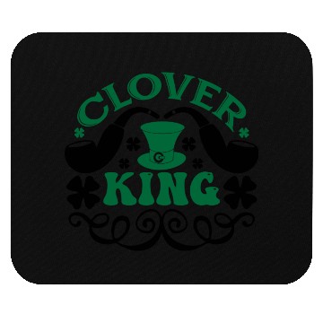 Discover clover king Mouse Pads
