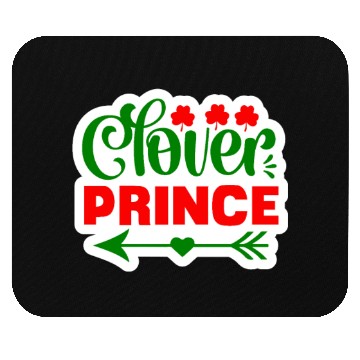 Discover Clover Prince Mouse Pads