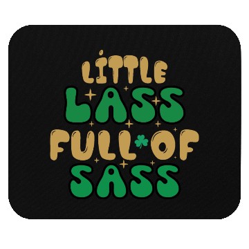 Discover Little Patricks Day Sublimation Mouse Pads