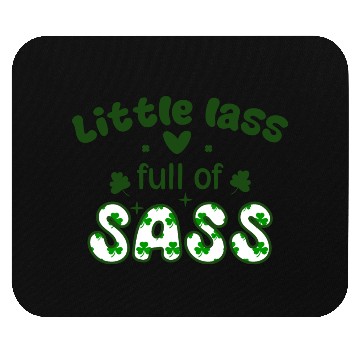 Discover Little Patricks Day Sublimation Graphics Mouse Pads