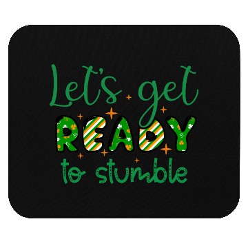 Discover Lets get Patricks Day Sublimation Mouse Pads