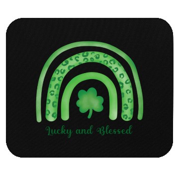 Discover Lucky and Blessed Mouse Pads