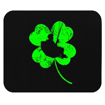 Discover Paragliding St. Patrick's day shamrock Mouse Pads