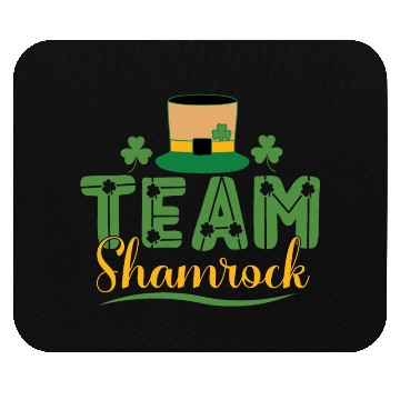 Discover team shamrock Mouse Pads