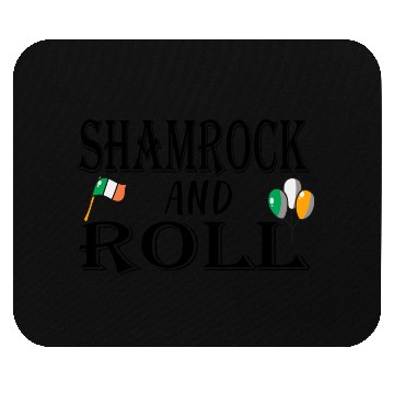 Discover Shamrock And Roll Mouse Pads