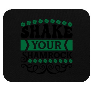 Discover shake your shamrock Mouse Pads