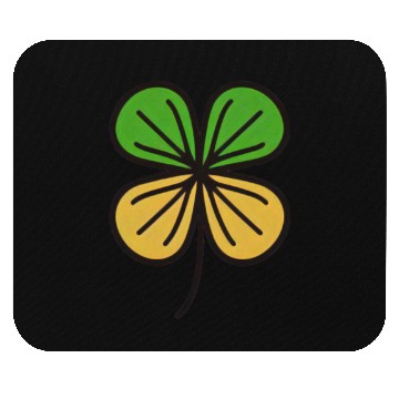 Discover Patrick s day four leaf clover png Mouse Pads