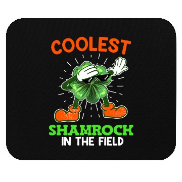 Discover Coolest shamrock St. Patrick's Day Mouse Pads