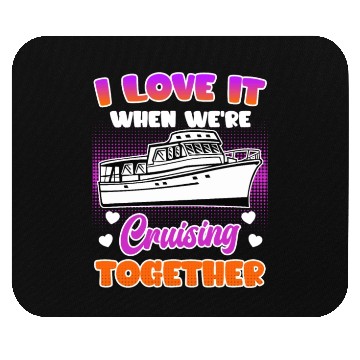 Discover Cruising together cruise ship holiday spring break Mouse Pads